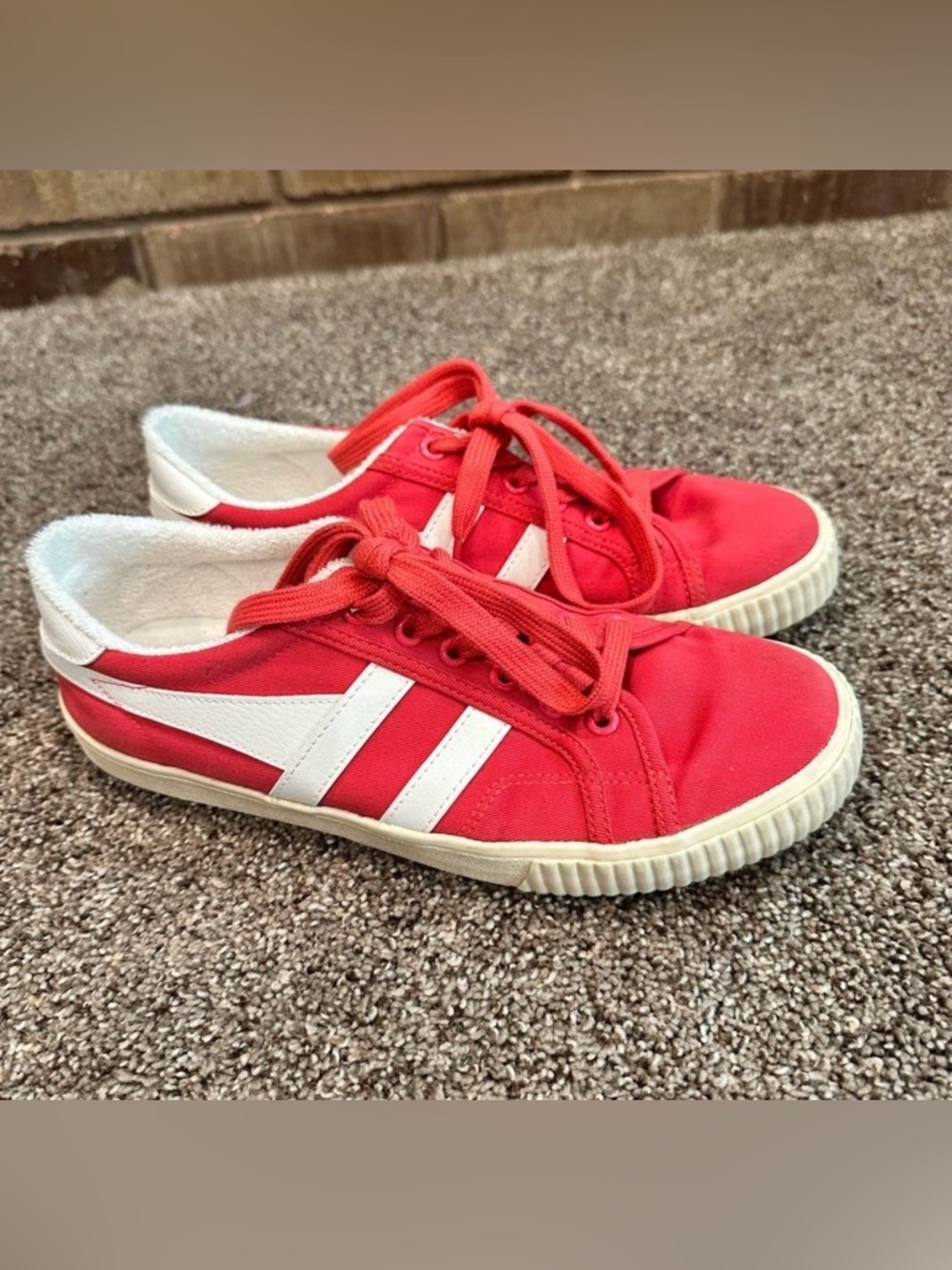 Gola Women’s Tennis Mark Cox Sneakers Coral Red/Off White
